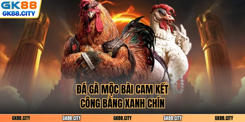 Đá gà Mộc bài cam kết công bằng xanh chín